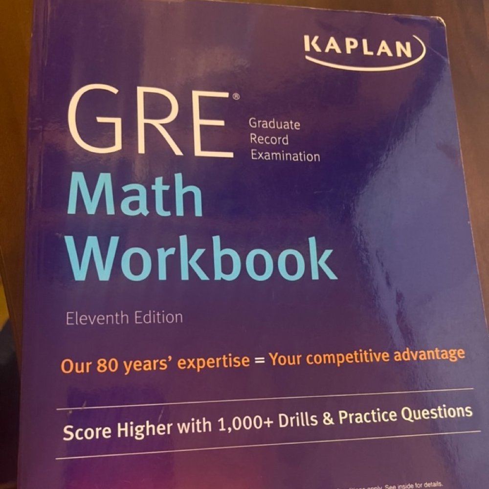 GRE MATH WORKBOOK SCORE HIGHER WITH 1000+ DRILLS AND QUESTIONS PAPERBACK